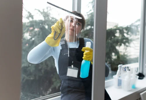 Nettoyage de vitres intérieures et extérieures à Plougonven